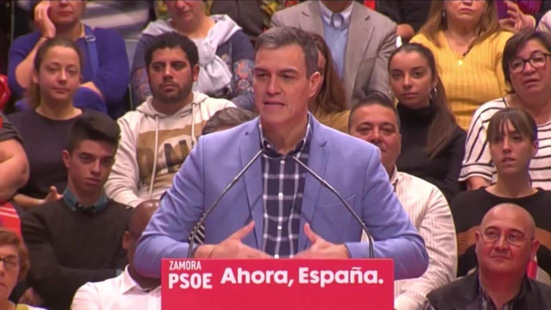 Sánchez reivindica la exhumación de Franco como &quot;una gran victoria&quot;
