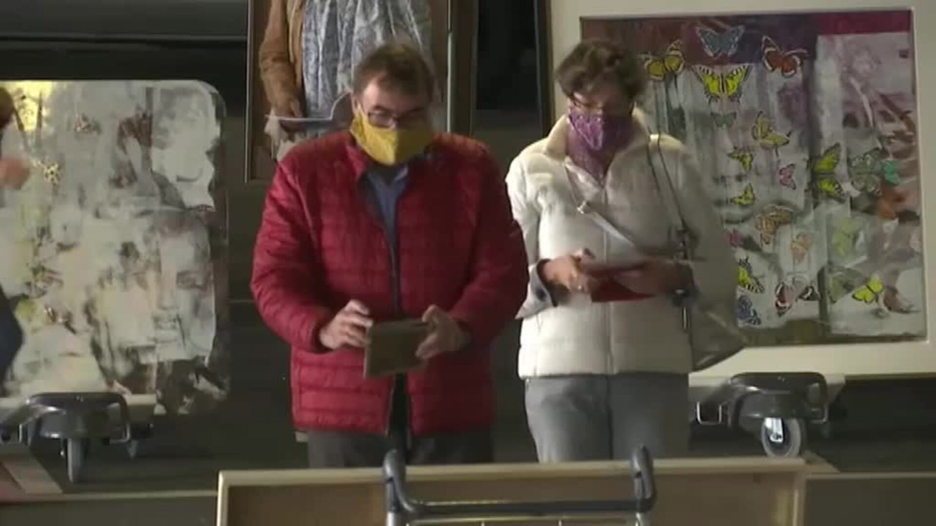 Instalan una exposición de arte en el aparcamiento del Aeropuerto de Colonia/Bonn