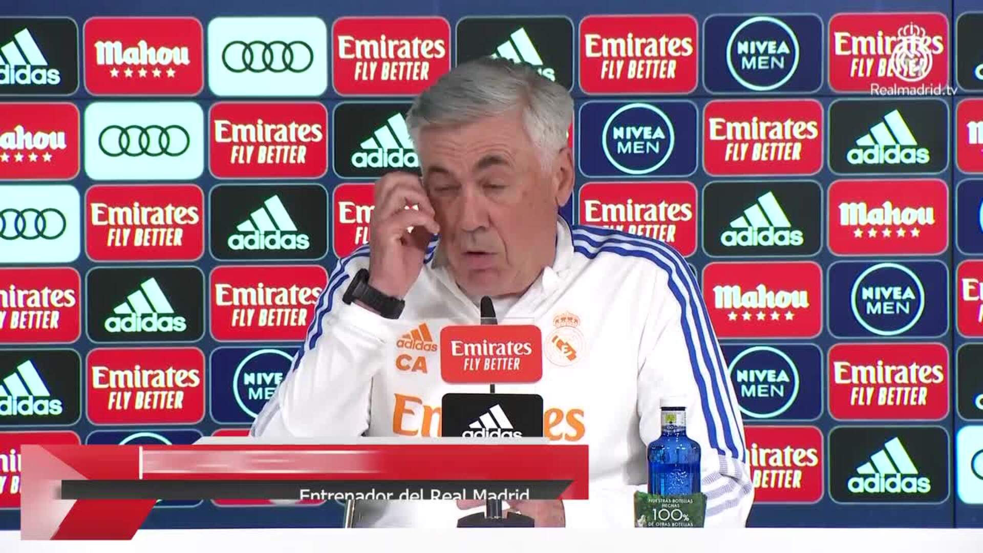 Simeone recalca que no harán el pasillo al Real Madrid y Ancelotti lo respeta