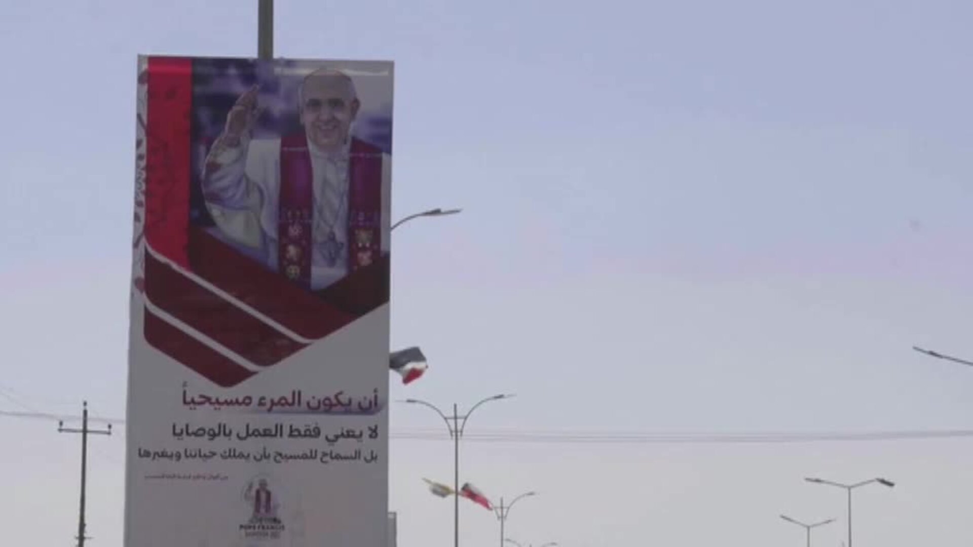 Los cristianos iraquíes se preparan para la visita del Papa