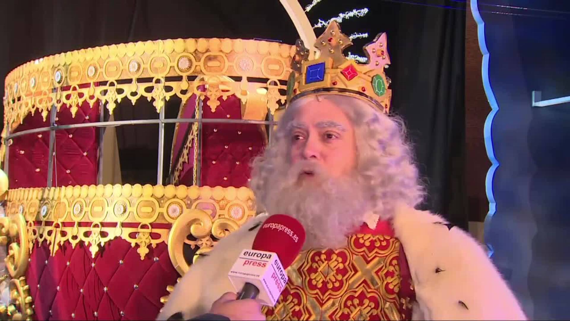 El Rey Melchor destaca la actitud de los niños en 2020: &quot;Se han portado como nunca&quot;