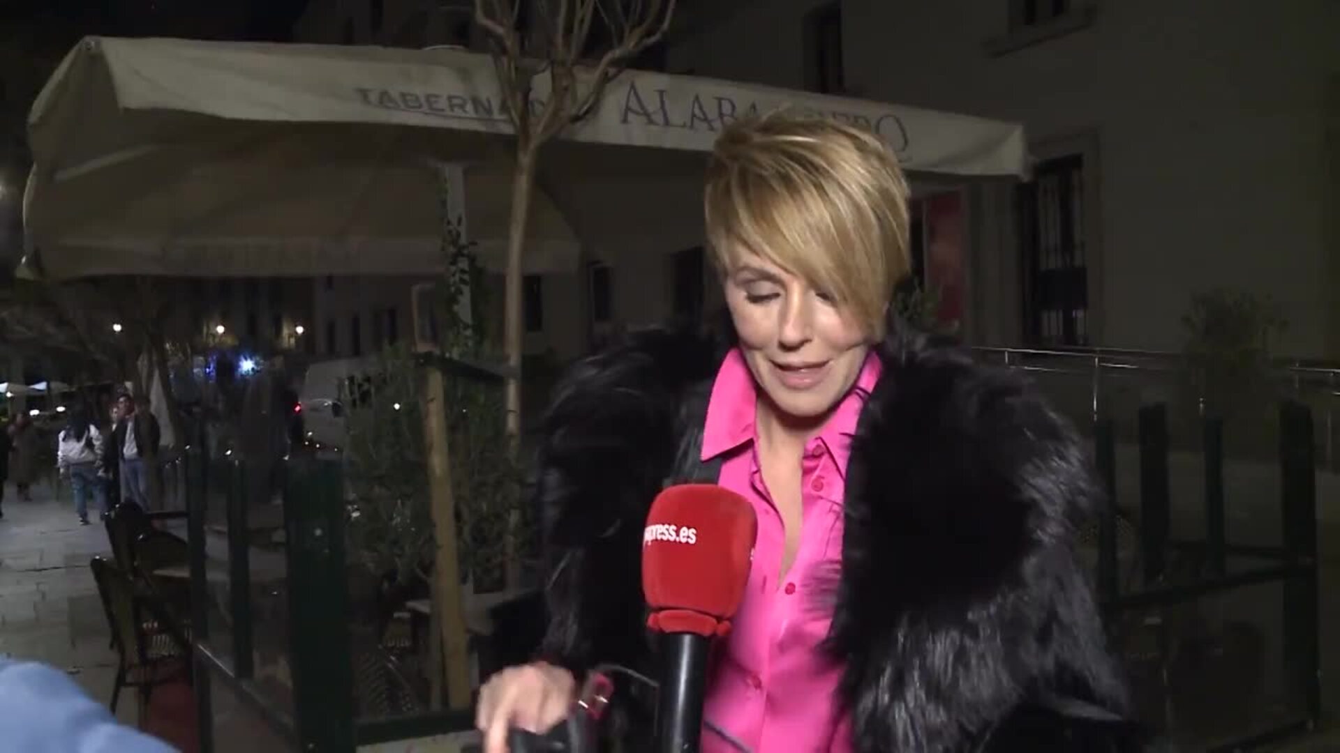 Rocío Carrasco no quiere pronunciarse sobre la querella impuesta por Antonio David