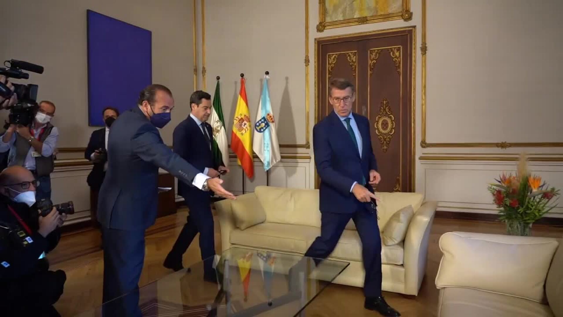 Moreno y Feijóo urgen al Gobierno diálogo multilateral sobre financiación que corrija el déficit