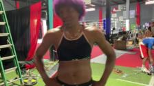 "La gente no sabe lo que uno vive como atleta", dice la boxeadora panameña Atheyna Bylon
