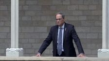 Torra y Torrent desafían al Tribunal Constitucional ante la pasividad de Sánchez