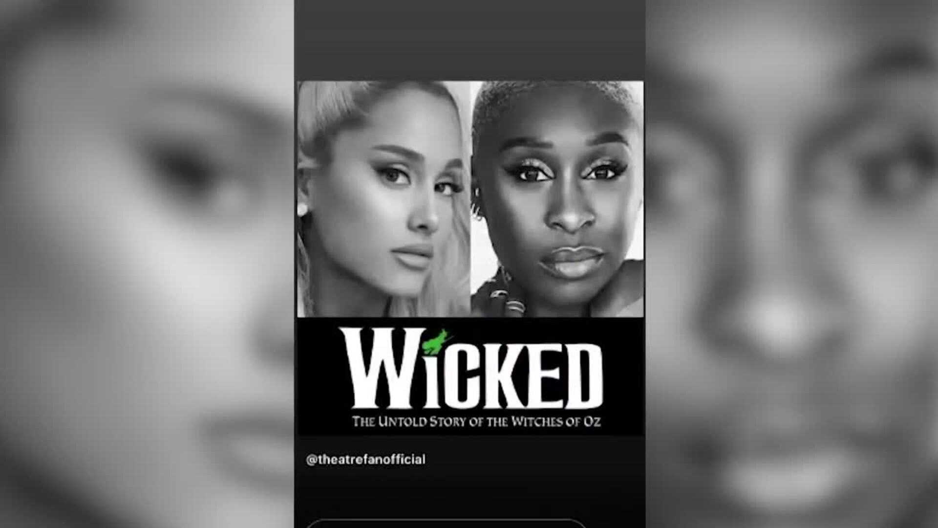 Ariana Grande y Cynthia Erivo será las protagonistas de &#039;Wicked&#039;