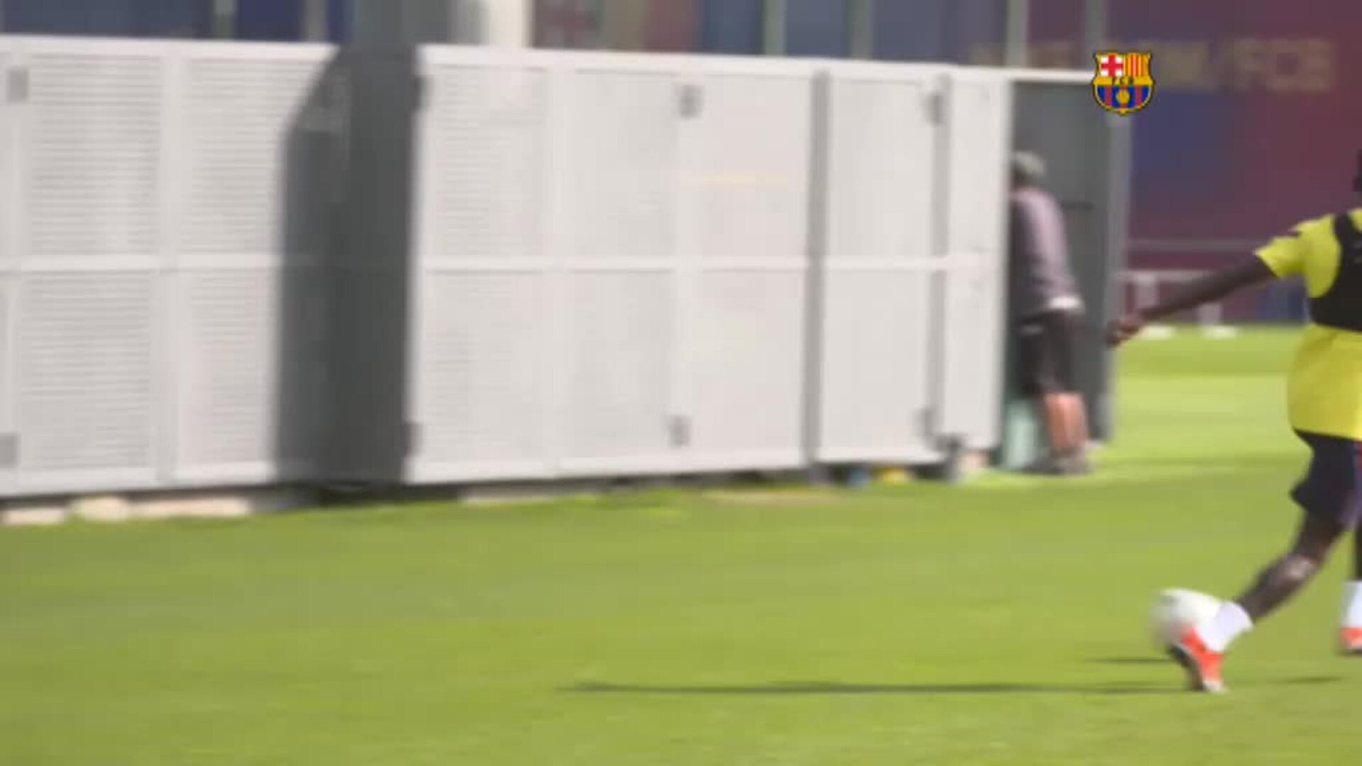 El FC Barcelona vuelve a los entrenamientos con Dembélé