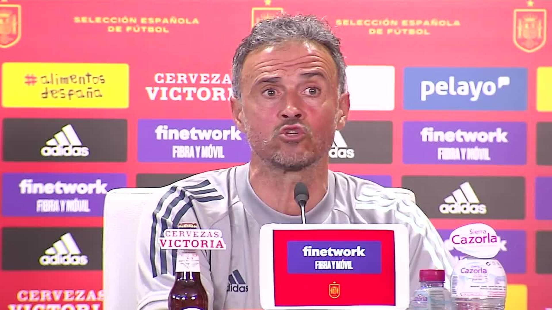 Luis Enrique: &quot;Espero que haya sorpresas antes del Mundial&quot;
