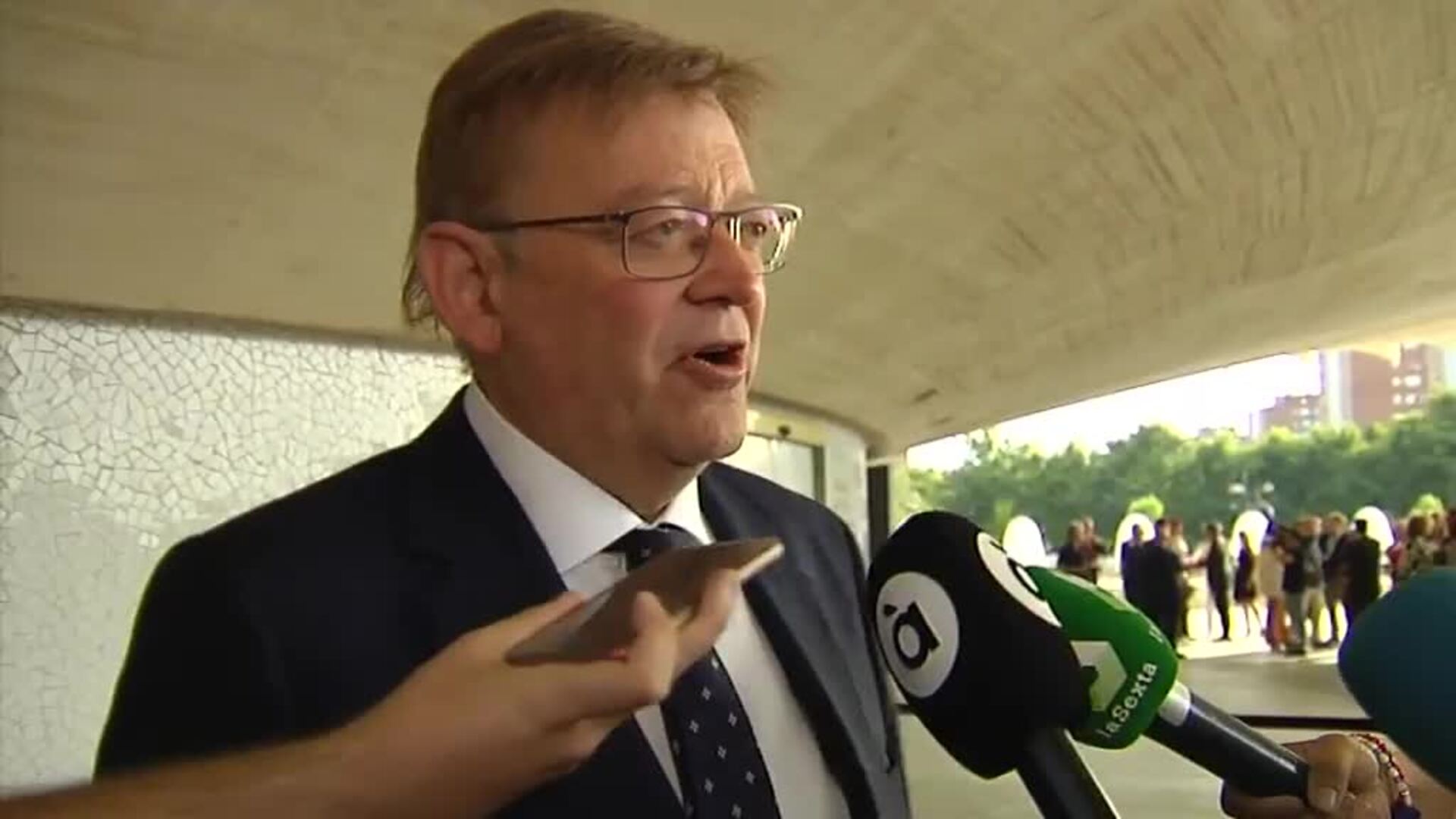 Ximo Puig &quot;espera&quot; que la imputación de Oltra no afecte al gobierno de la Generalitat Valenciana