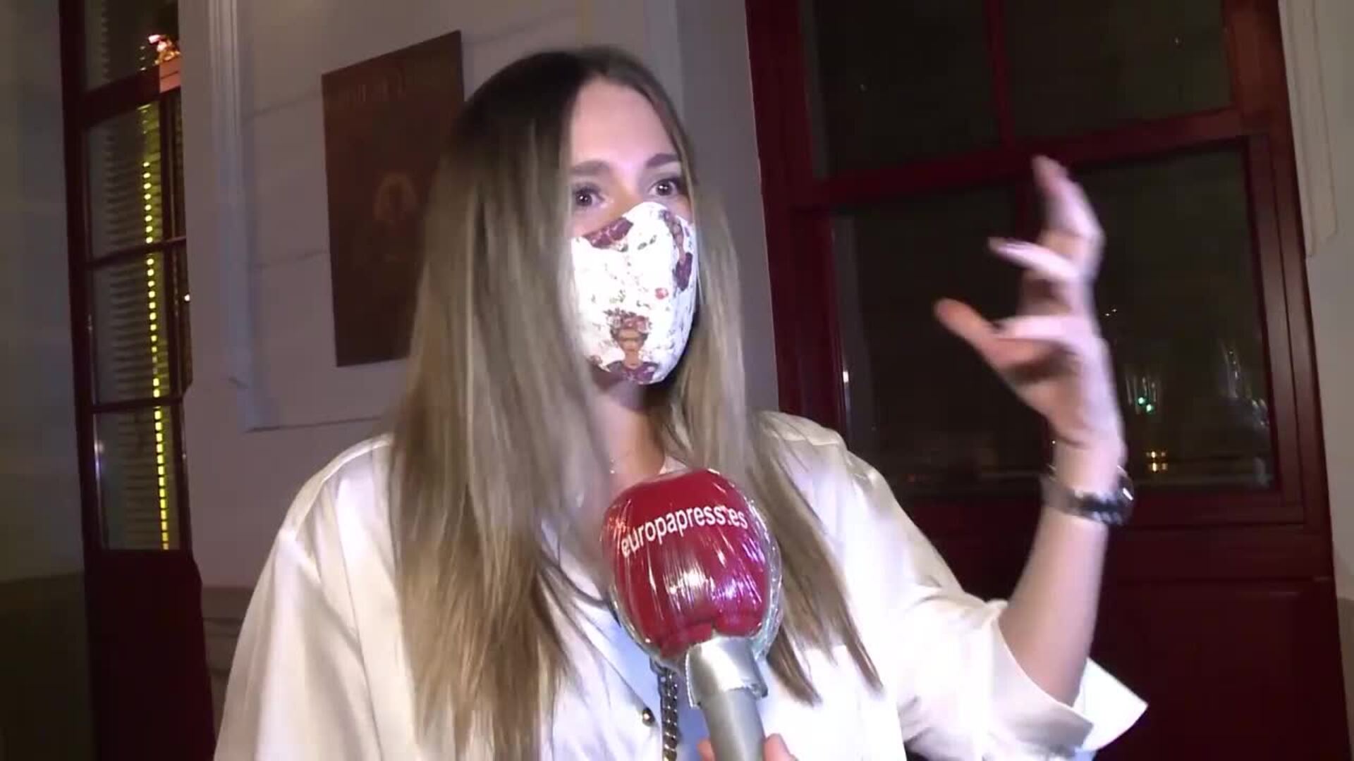 Lorena Gómez destaca la buena relación con su familia política