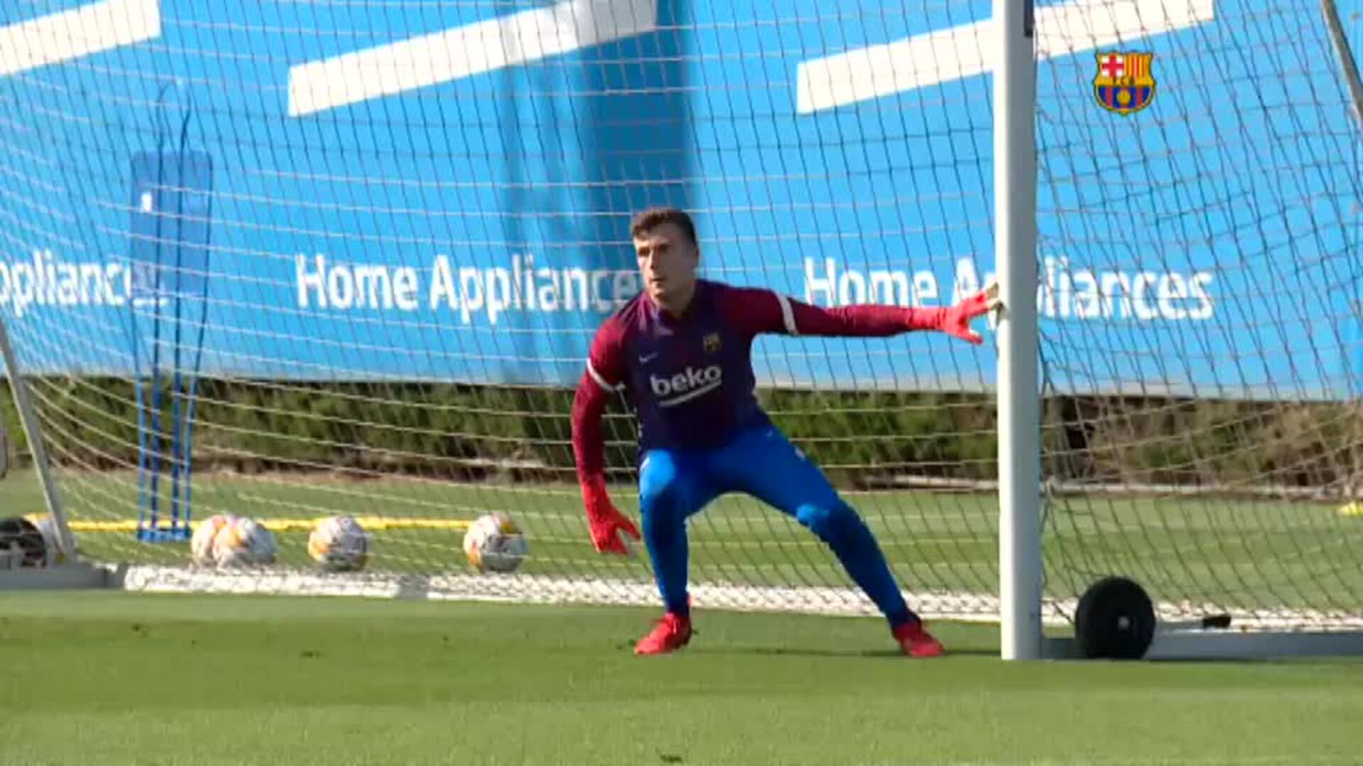 El Barça continúa con los entrenamiento de pretemporada