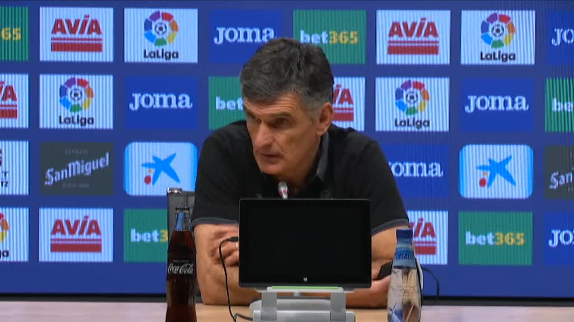 Mendilibar: &quot;No hemos sido capaces de acertar portería&quot;