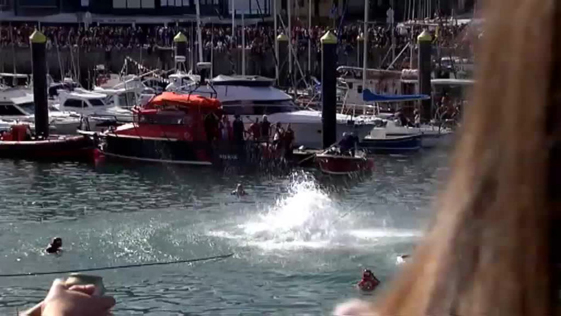 Los gansos artificiales triunfan en Lekeitio