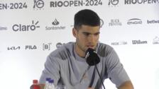 Alcaraz: "Ojalá algún día pueda tener dos oros en Juegos Olímpicos como Murray"