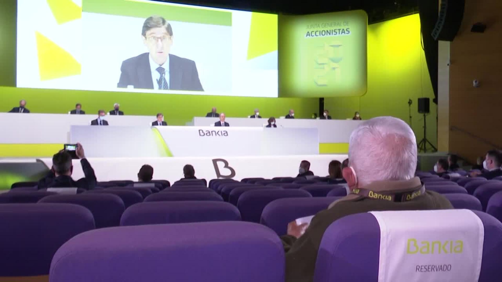 Goirigolzarri cierra &quot;con orgullo&quot; la etapa de Bankia