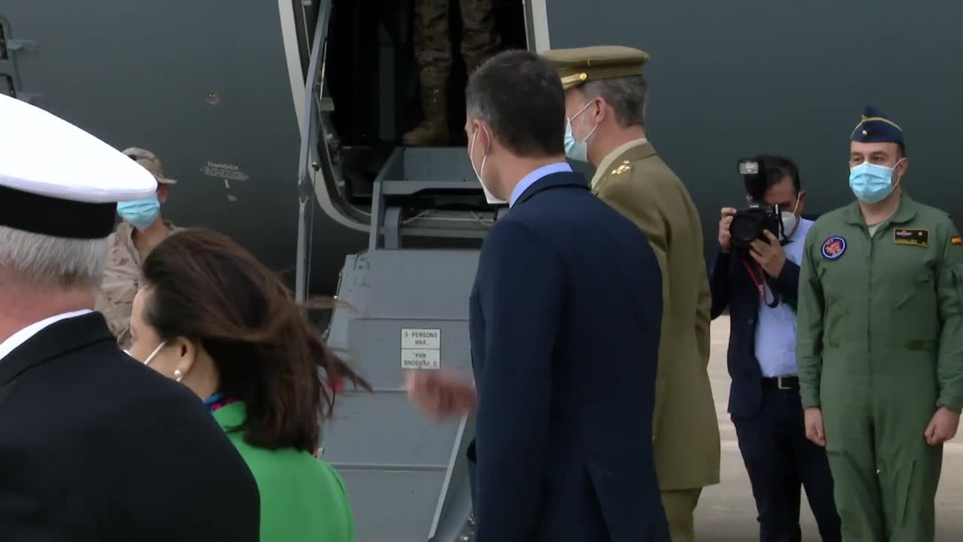 El Rey preside el acto en homenaje al personal de misiones de Afganistán