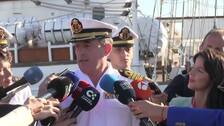 El primer aprendizaje de la guardiamarina Borbón Ortiz