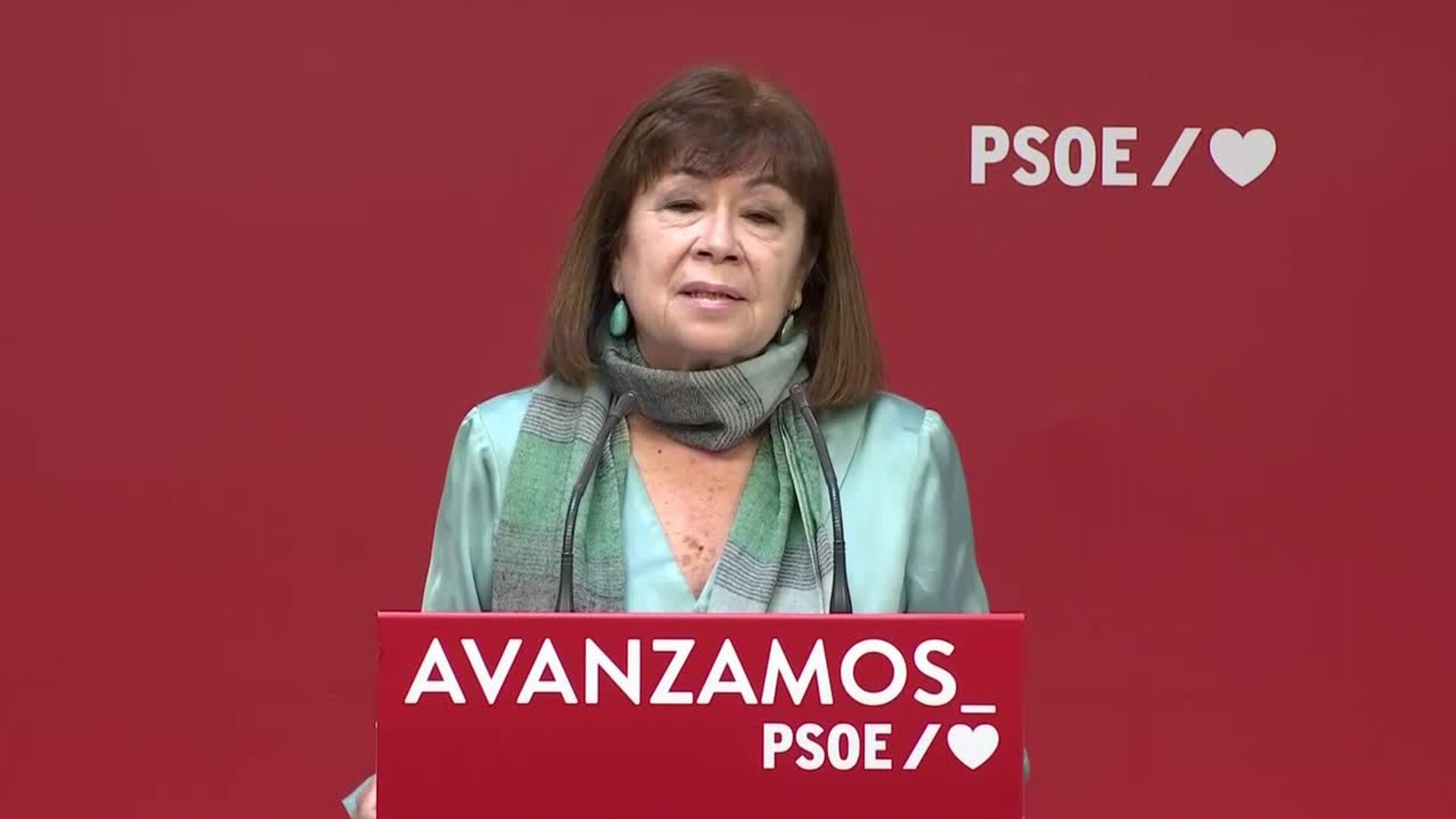 Narbona considera que el Rey ha &quot;acertado&quot; en el &quot;diagnóstico de los problemas