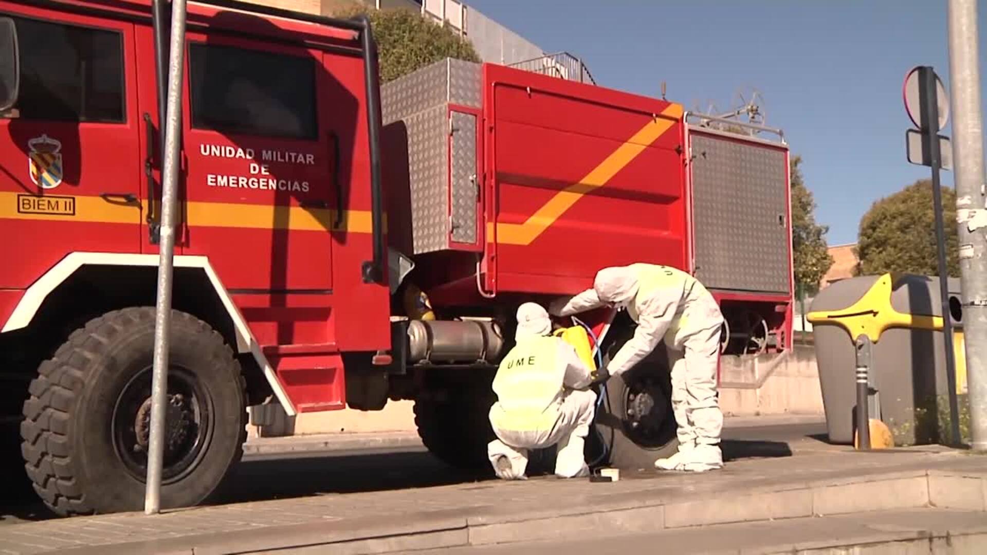 La UME despliega más de mil efectivos por toda España
