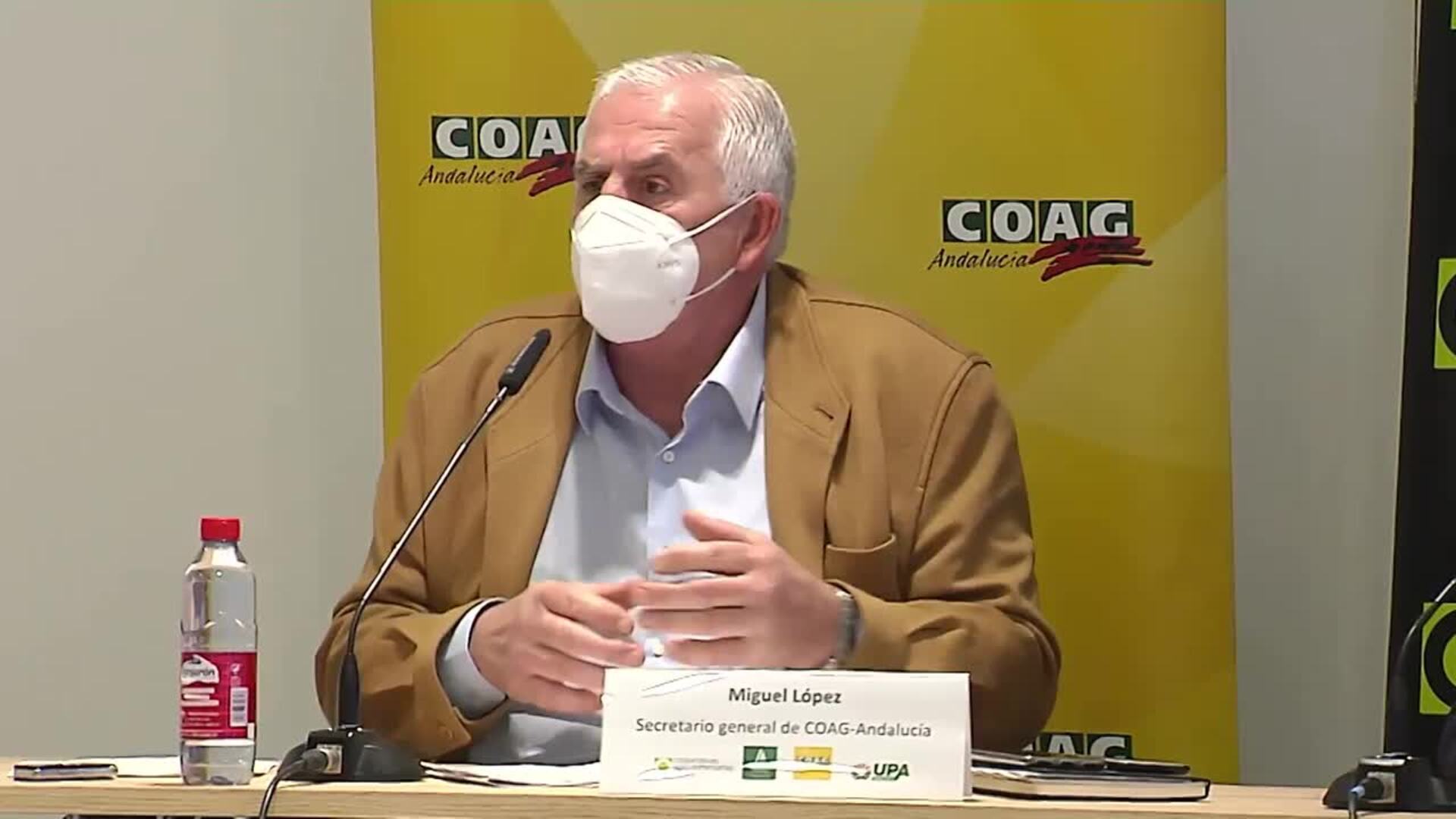 COAG-A tacha de &quot;incapaz&quot; a Planas para negociar la convergencia de la PAC