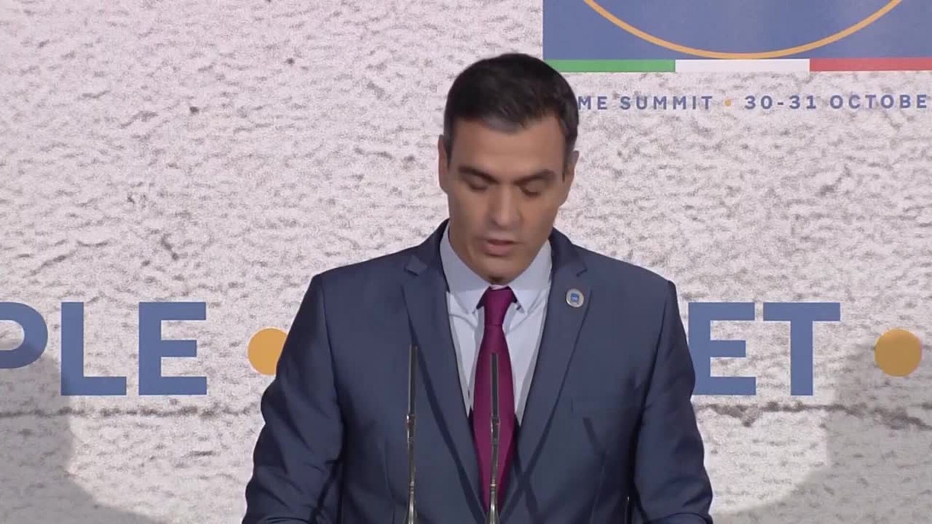 Sánchez destaca compromiso del G20 con una recuperación &quot;fuerte e inclusiva&quot;