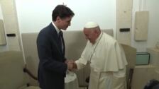 El papa se reúne con los líderes de la cumbre del G7