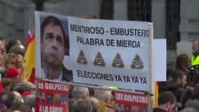 La oposición a Sánchez muestra su fuerza en una masiva manifestación en Madrid