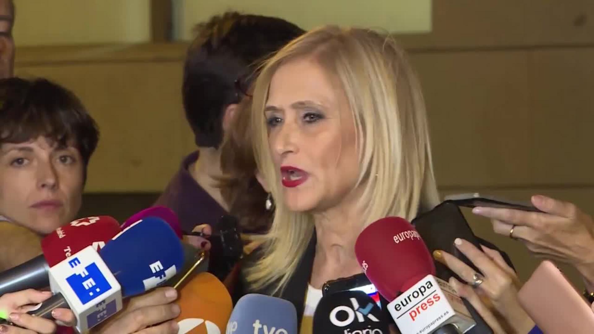 Cifuentes: &quot;Mi participación fue personar al Gobierno como acusación particular&quot;