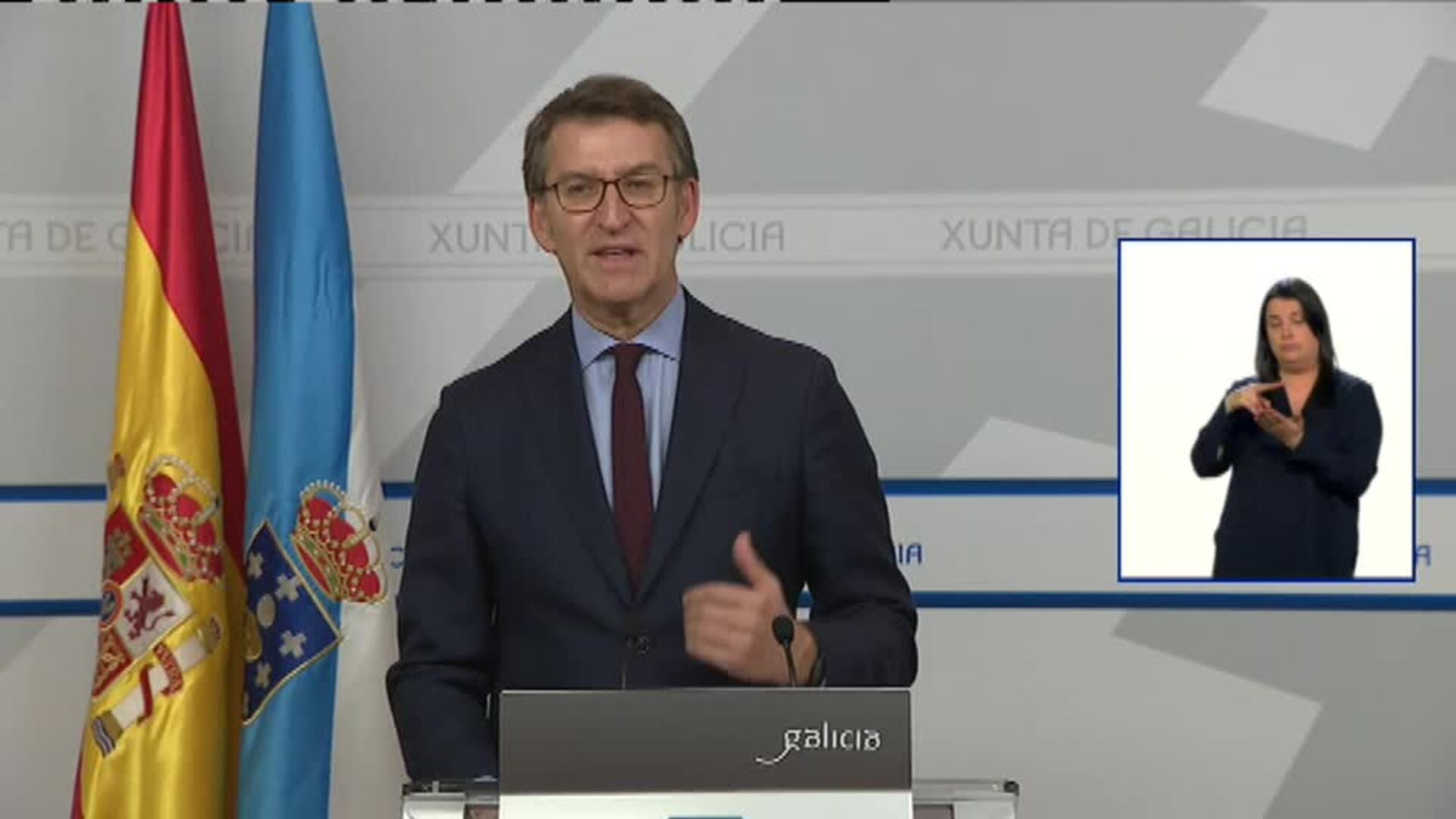 Núñez Feijóo: &quot;Las elecciones están absolutamente fuera de la agenda&quot;