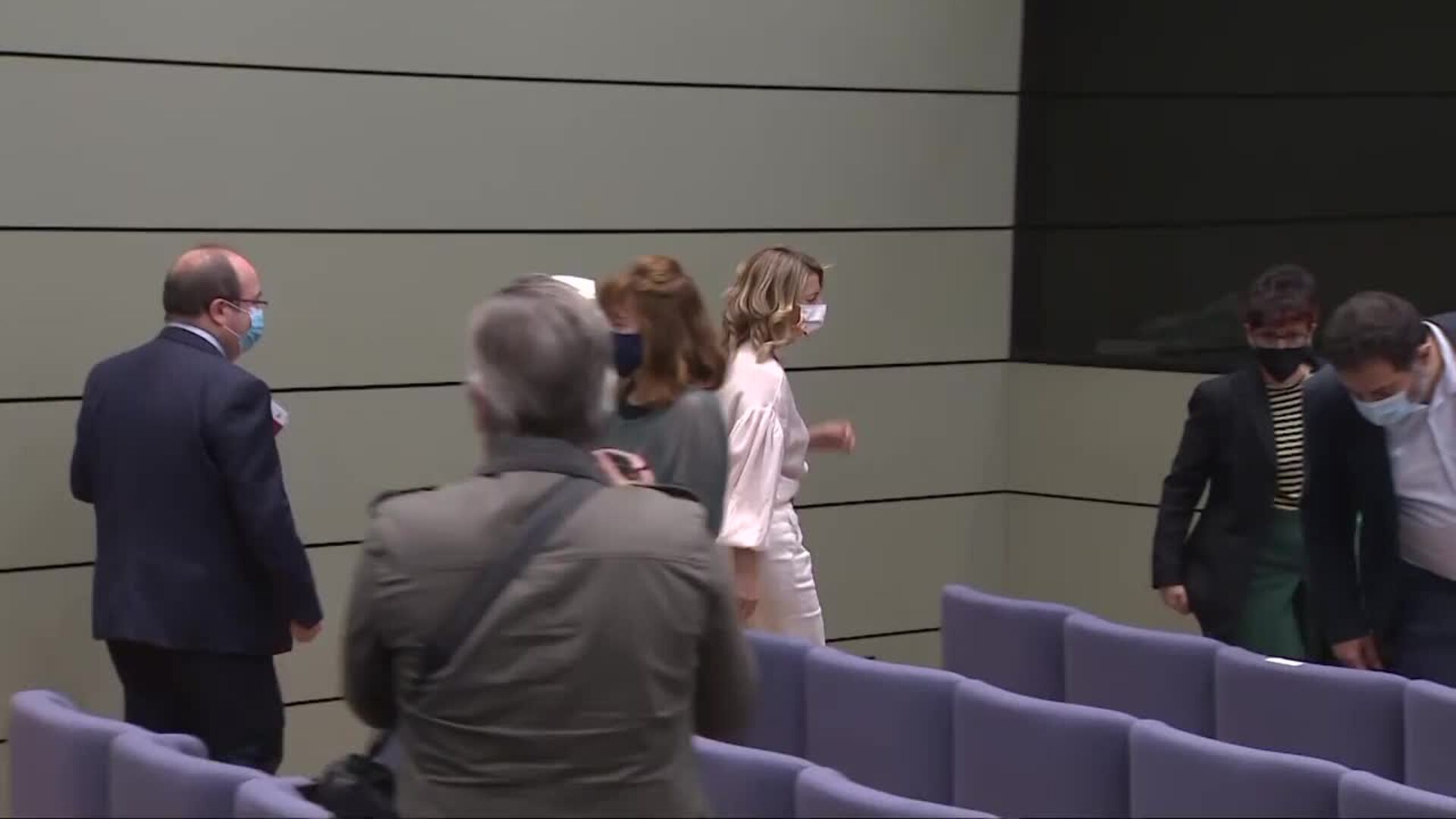 Yolanda Díaz da positivo en Covid-19 y aplaza su agenda