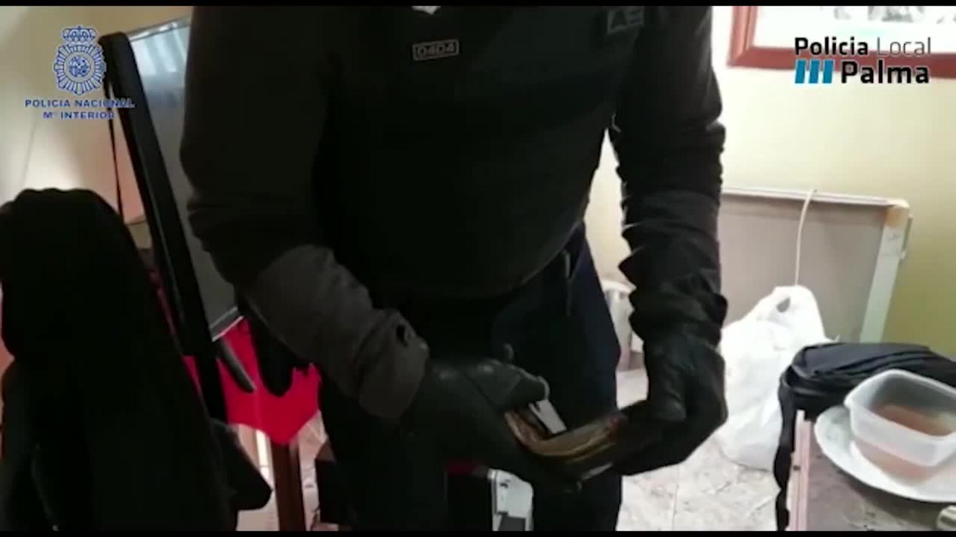 Detenidas cuatro personas por un delito de tráfico de marihuana y heroína en Palma