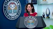 Ayuso se reúne con el alcalde de Miami