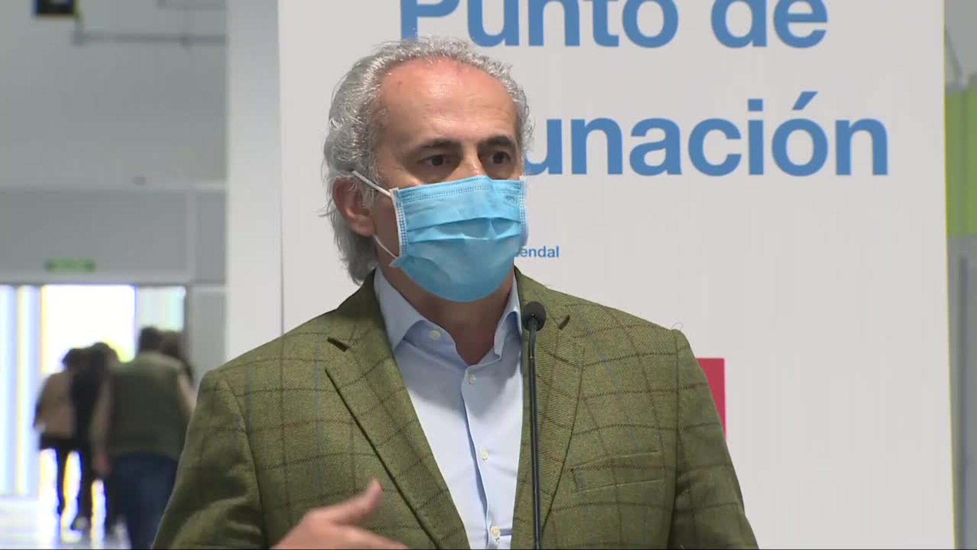 Escudero sobre el cierre de atención primaria: &quot;Hemos planificado las vacunas&quot;