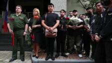 Ceremonia conmemorativa en Yakarta por las víctimas del atentado en la sala Crocus City Hall de Moscú