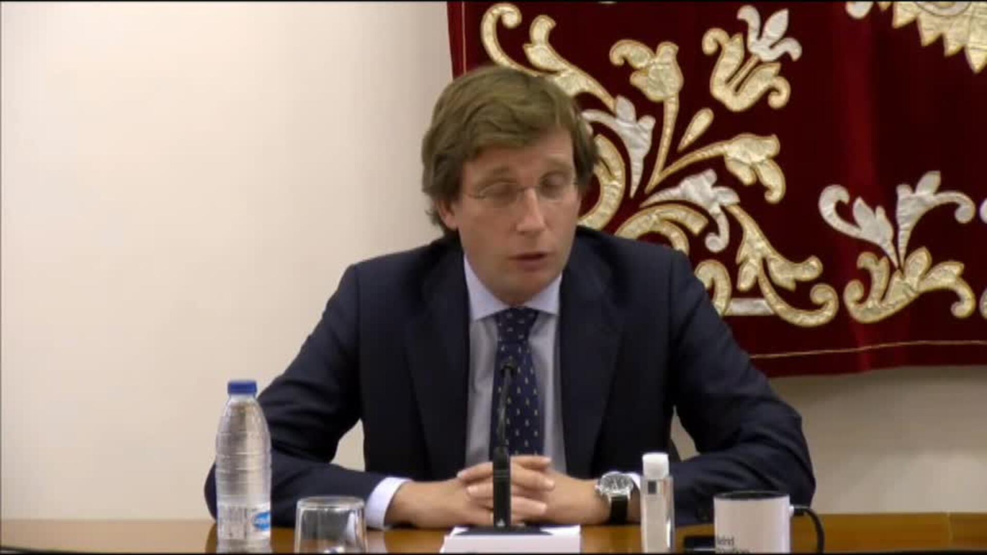 Martínez Almeida pide &quot;la misma mesura y moderación que los aficionados del Real Madrid el año anterior&quot;