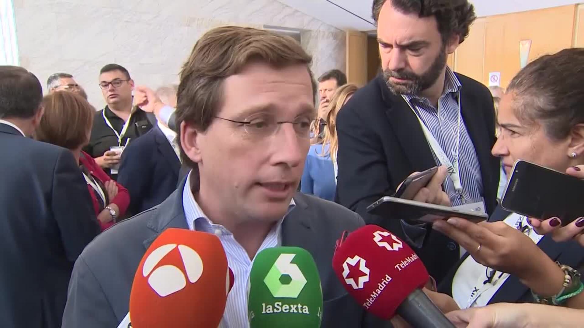 El alcalde de Madrid, José Luis Martínez-Almeida