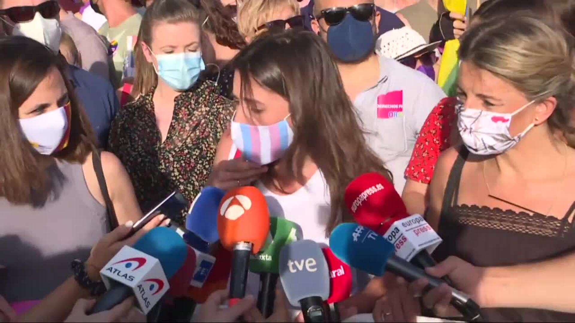 Montero, en el Orgullo: &quot;Estamos del lado correcto de la historia&quot;