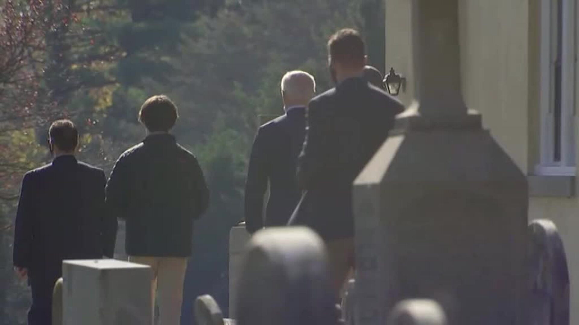 Biden no altera sus costumbres y acude a la iglesia como cada domingo