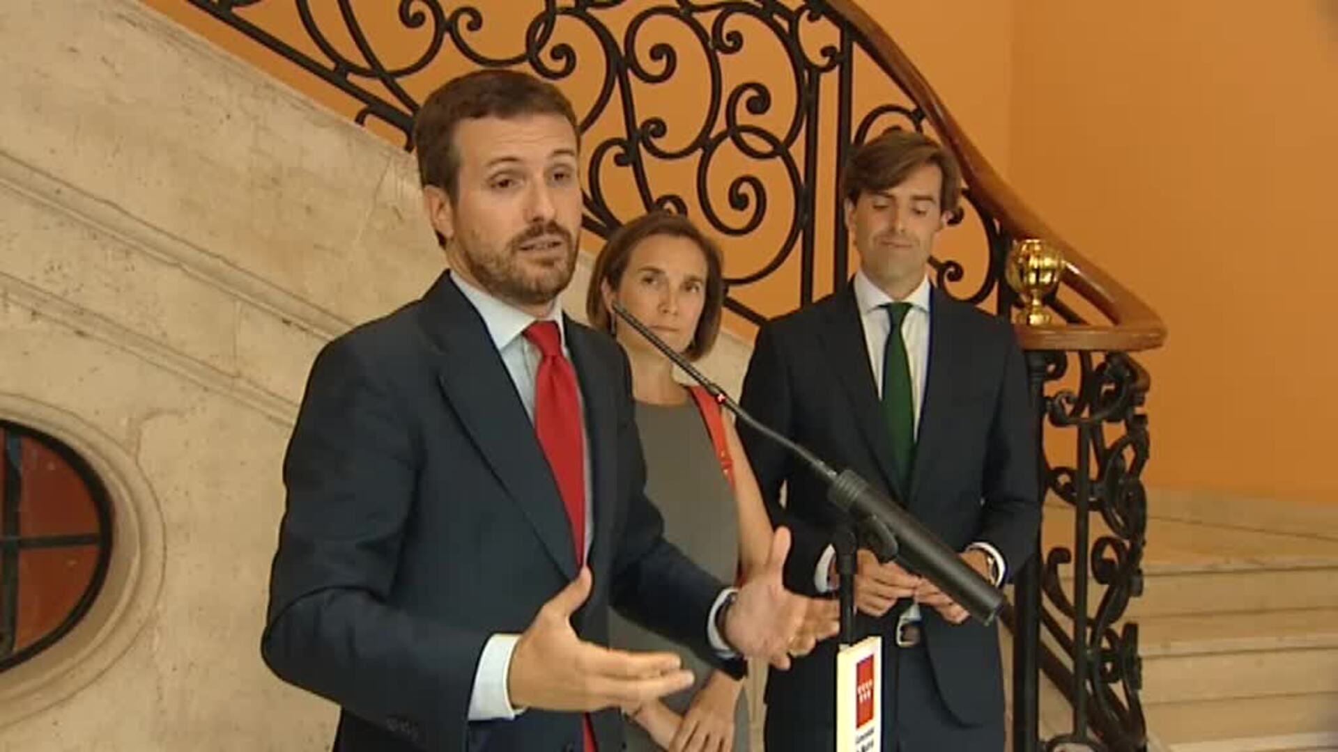 Casado plantea a Cs las bondades de una alianza electoral si hay nueva convocatoria