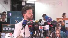 El candidato Daniel Ceballos propone un "acuerdo de unidad nacional" de cara a elecciones