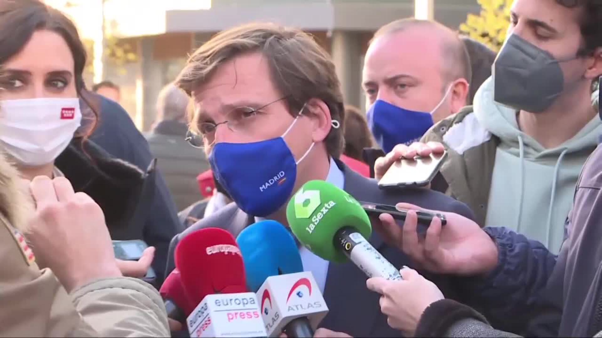 Almeida pide a Franco que ponga Policía Nacional a disposición de la capital