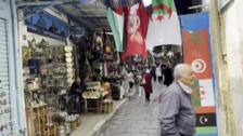Día de compras en el barrio de la Ciudad Vieja en Túnez