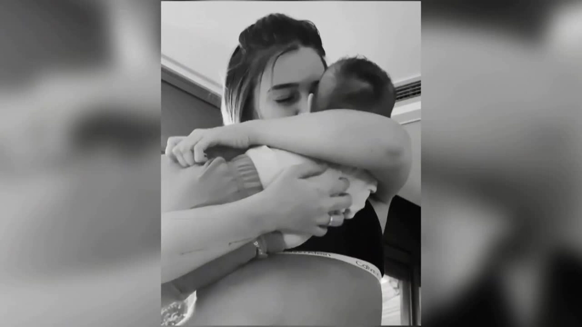 Escanes y la entrañable foto de las cuatro generaciones de su familia