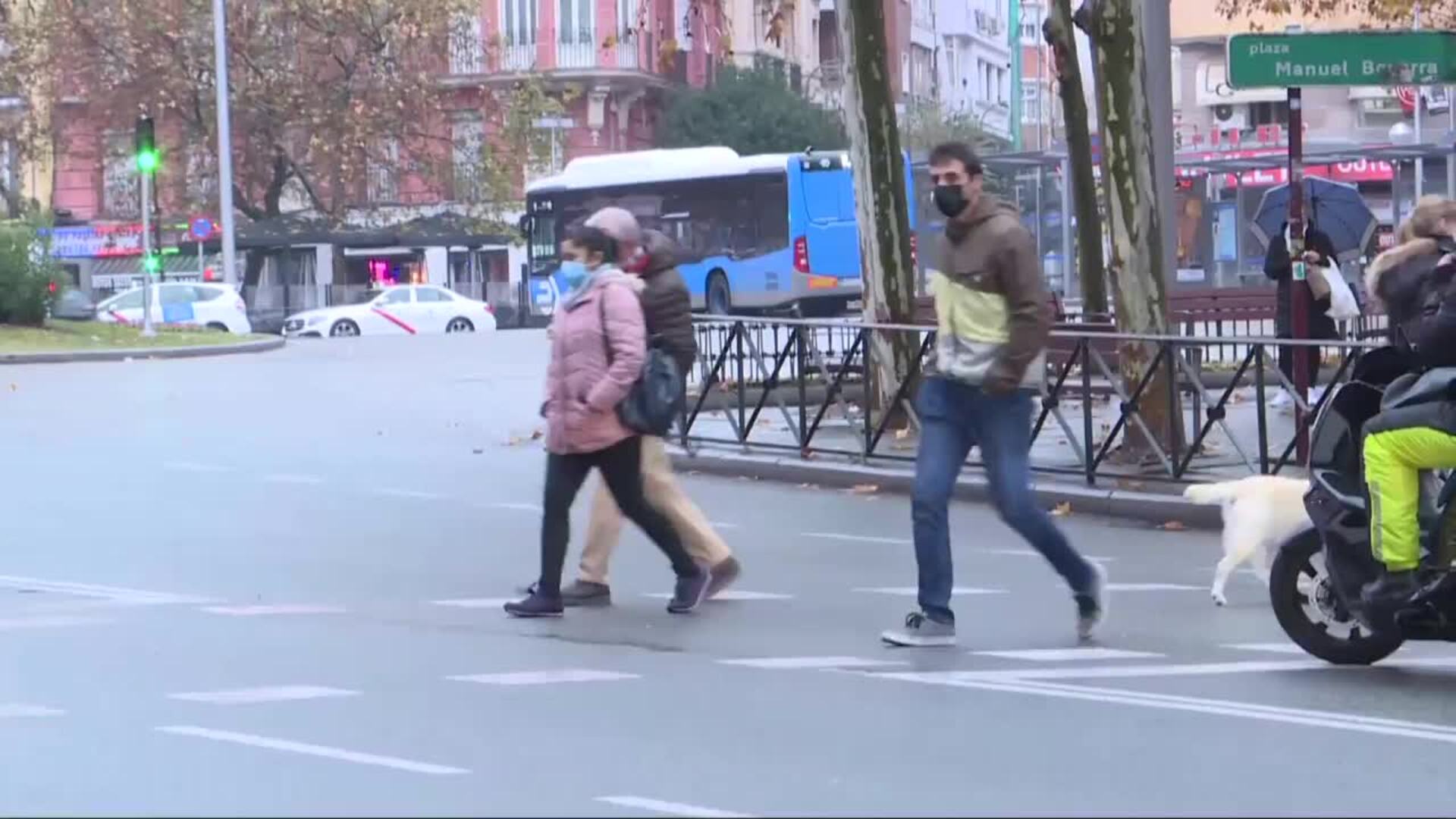 Primer día de la vuelta de mascarillas obligatorias en exteriores