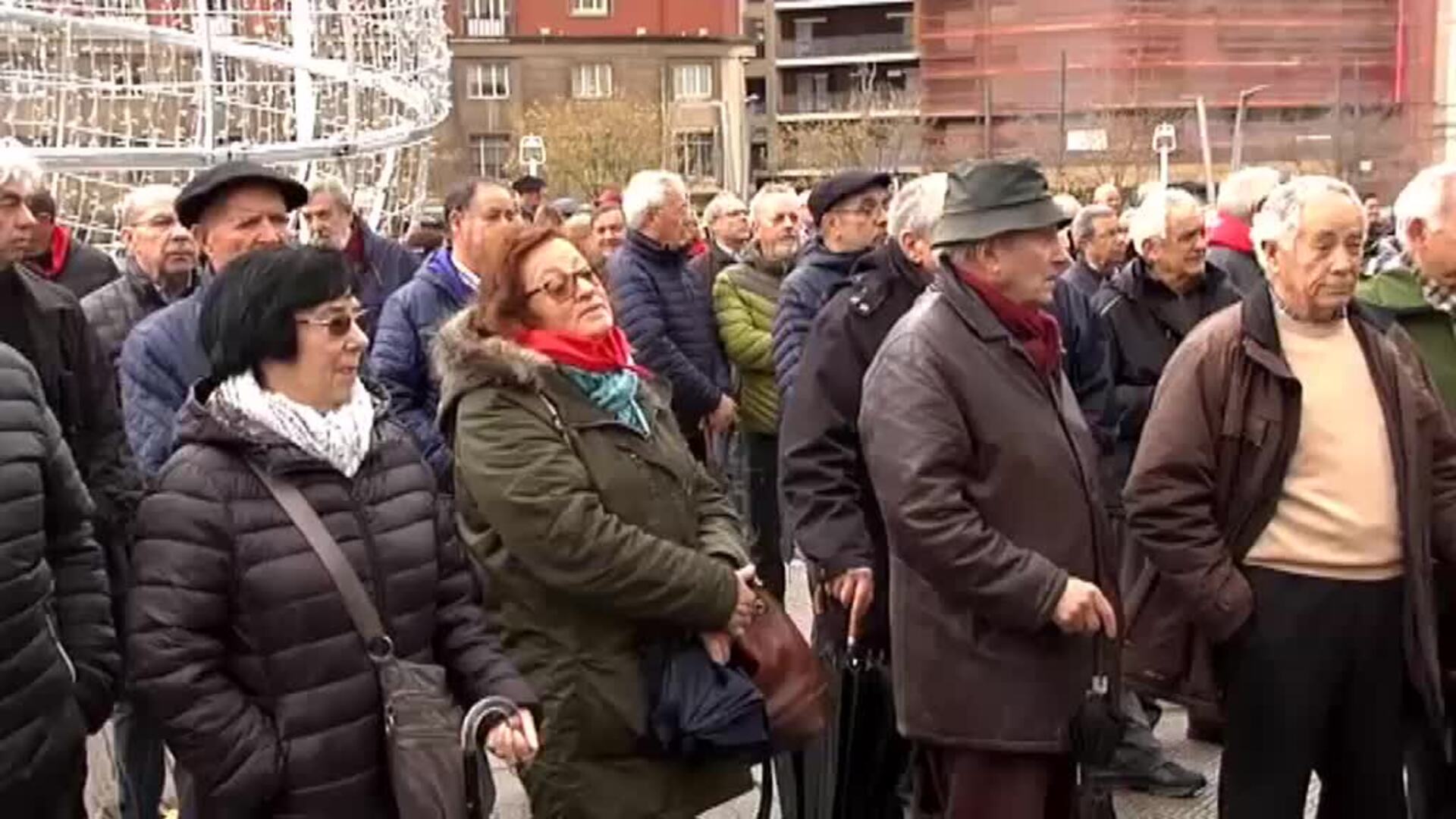 Bilbao cumple 100 lunes de concentraciones en defensa de las pensiones