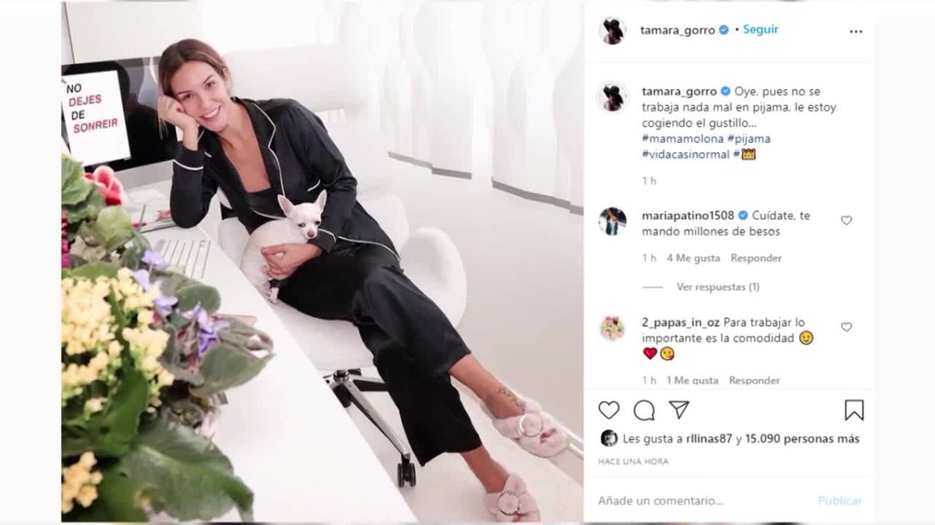 Tamara Gorro sale de dudas y anuncia que el tumor que tenía era benigno