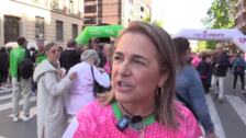 "Hoy ganamos todas": 11.000 mujeres corren en Logroño para luchar contra el cáncer