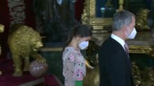 Doña Letizia sorprende al lucir un vestido de la reina Sofía de hace 45 años