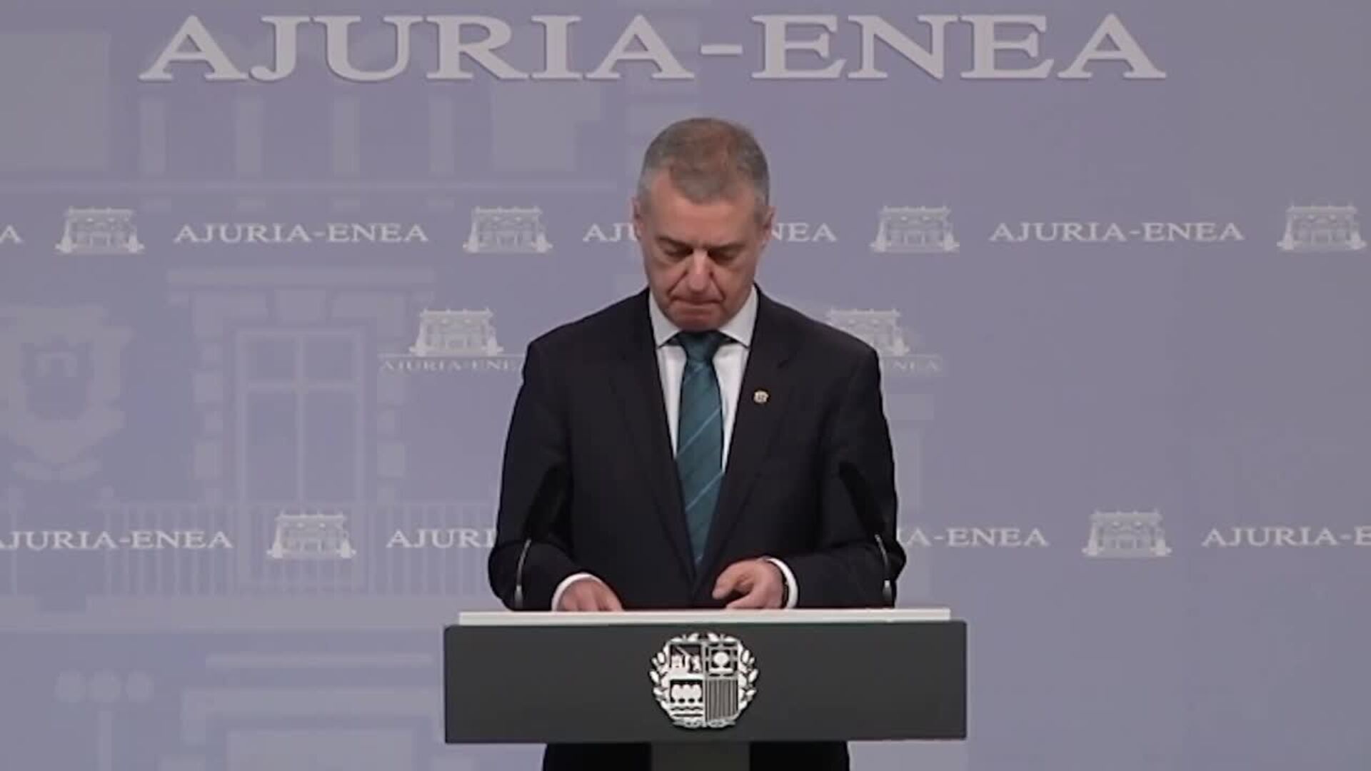 Urkullu: &quot;Todos los partidos han acordado suspender las elecciones&quot;