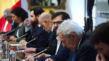 Boric se reúne con los reyes Belgas Felipe y Matilde en su primera visita a Chile
